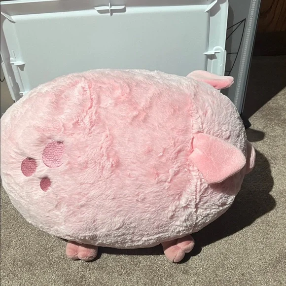 Squishable Soft Pink Pig Plush - Picture 5 of 6
